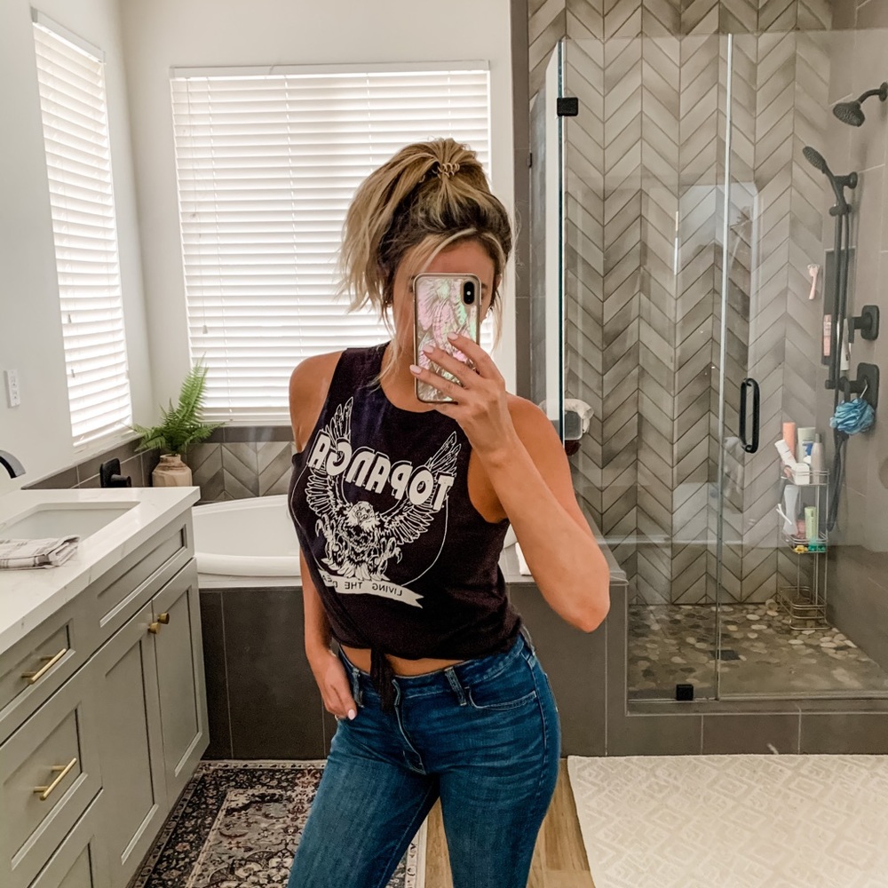 Topanga vintage inspired tee